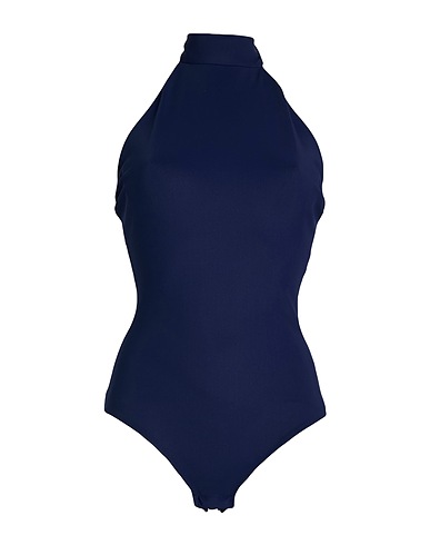 CHIARA BONI LA PETITE ROBE TOPWEAR Blu notte 72% Poliammide, 28% Elastan