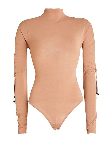 WOLFORD TOPWEAR Camel 78% Viscose, 17% Polyamide, 5% Elastane