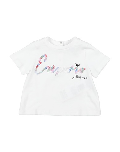 EMPORIO ARMANI T-shirt BIANCO 100% Cotton
