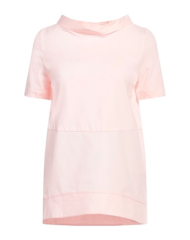 ALPHA STUDIO T-shirt Pink 95% Cotton, 5% Elastane