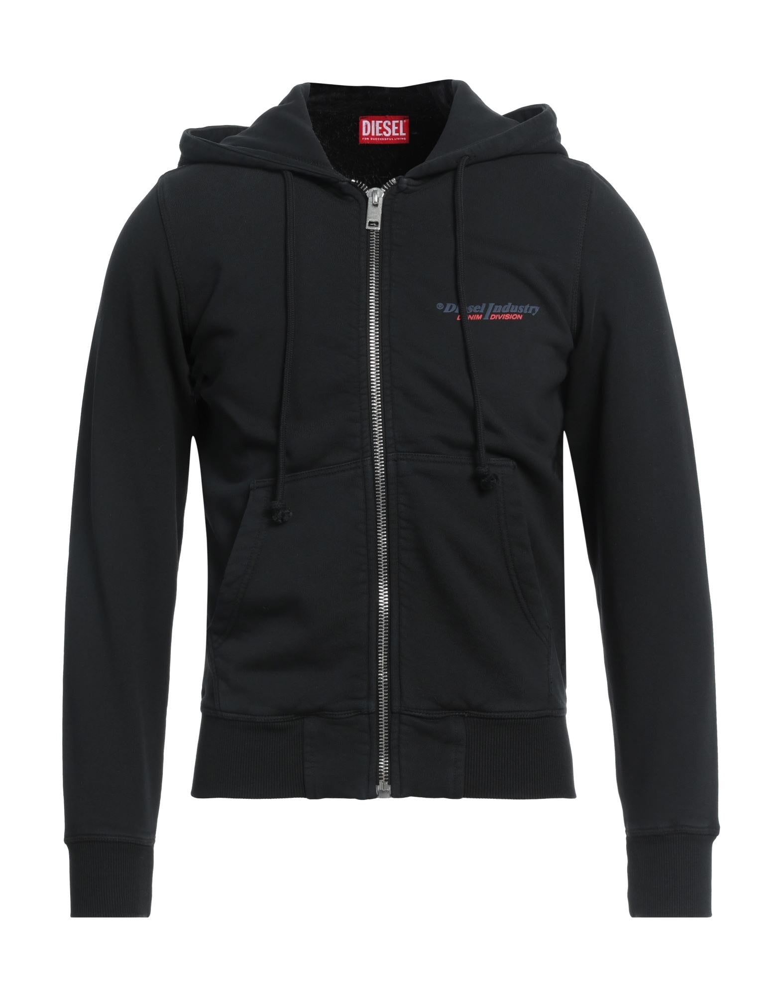 日本完売☆【DIESEL】S-GINN-HOOD-ZIP-L1 フーディー DIESEL S-GINN-HOOD-ZIP-DIV | Black Men's Hooded Sweatshirt