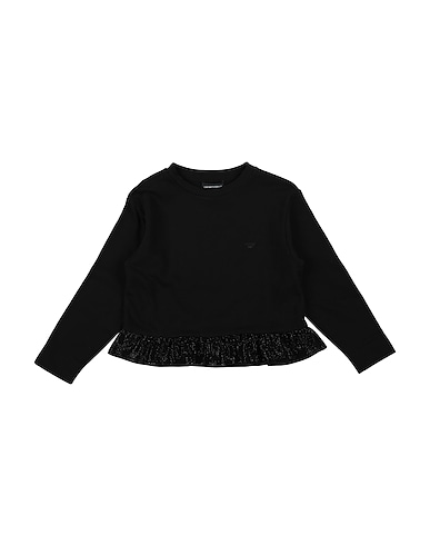 EMPORIO ARMANI Sweatshirt Black 83% Cotton, 17% Polyester
