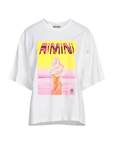 ICE PLAY T-shirt White 100% Cotton