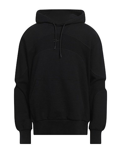 REEBOK Hooded track jacket  Black 100% Cotton