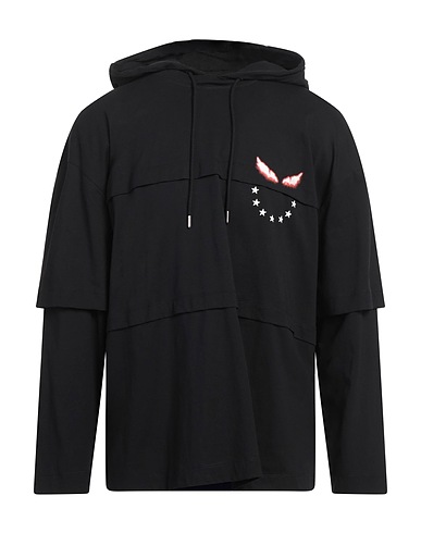 ÉTUDES STUDIO Hooded track jacket  Black 100% Organic cotton