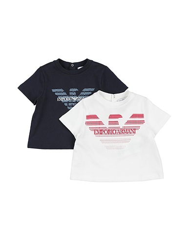 EMPORIO ARMANI T-shirt Navy blue 100% Cotton