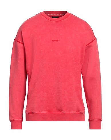 GLOBE Sweatshirt Red 80% Cotton, 20% Polyester