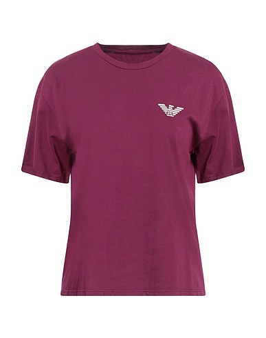 EMPORIO ARMANI T-shirt Plum 100% Cotton
