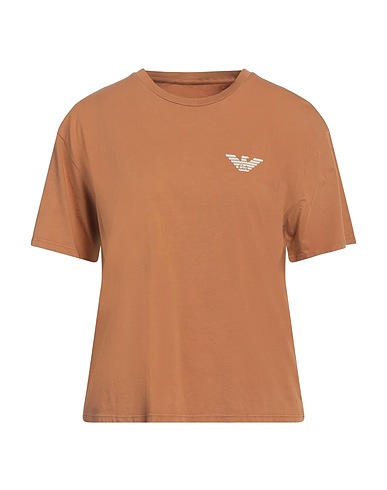 EMPORIO ARMANI T-shirt Camel 100% Cotton