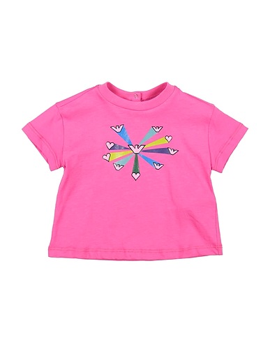 EMPORIO ARMANI Camiseta Fucsia 100% Algodón