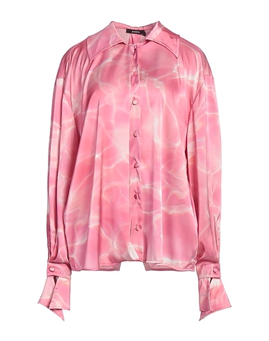 AMEN Shirts Pink 97% Polyester, 3% Elastane