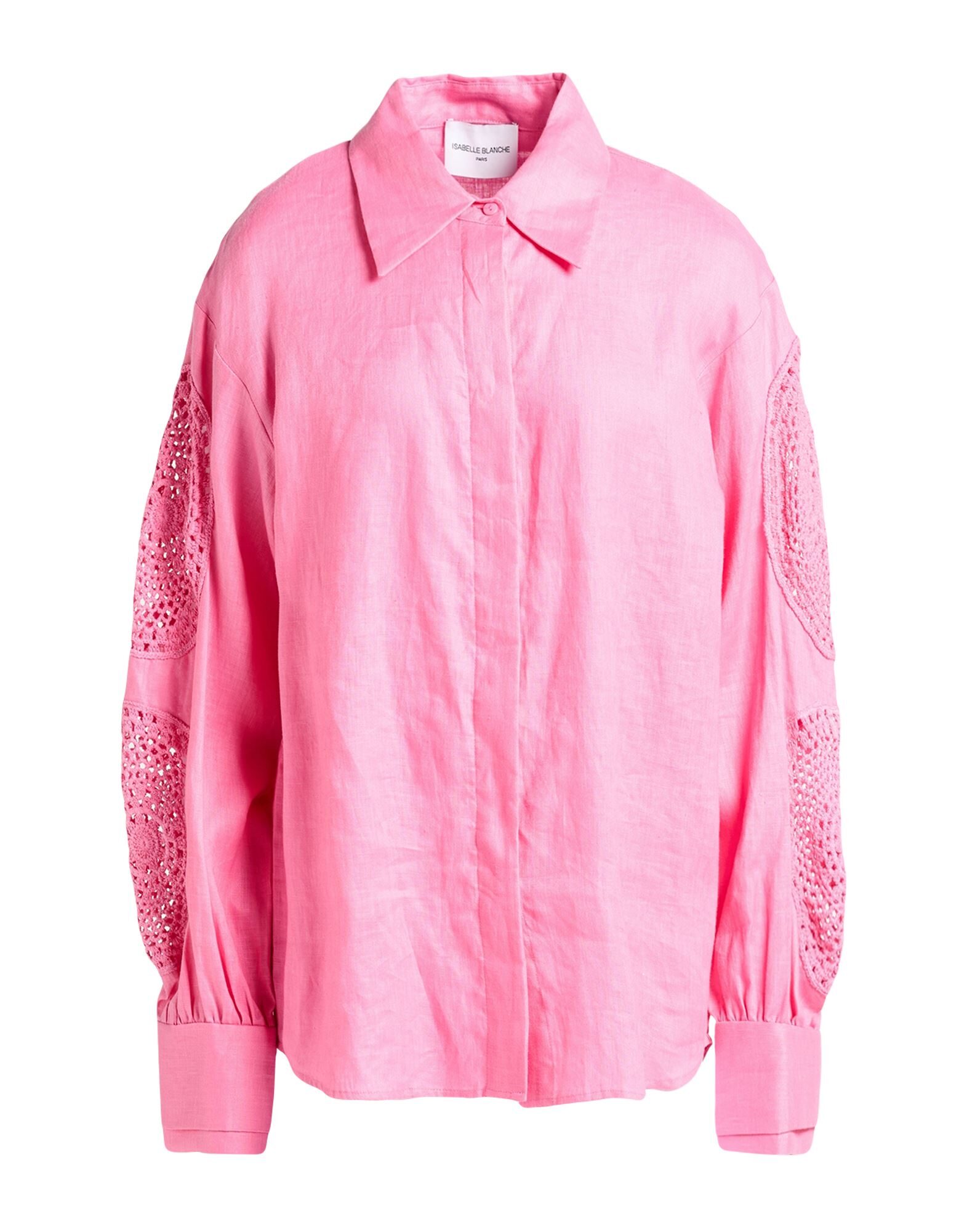 ISABELLE BLANCHE Paris 売れ筋商品|||イザベル ブランシュ パリ シャツ トップス レディース Denim shirts Blue ISABELLE BLANCHE Paris | Blue Women's Denim Shirt | YOOX
