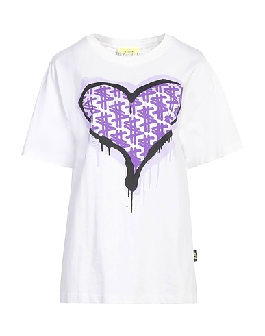 ACTITUDE by TWINSET T-Shirt Weiß 100% Baumwolle, Elastan