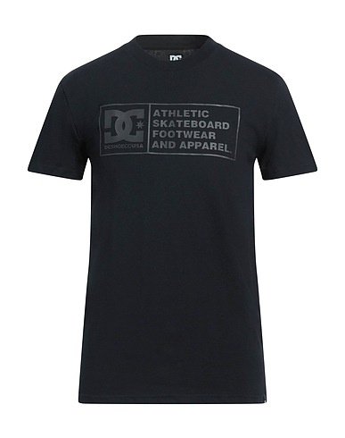 DC SHOES T-shirt Black 100% Cotton