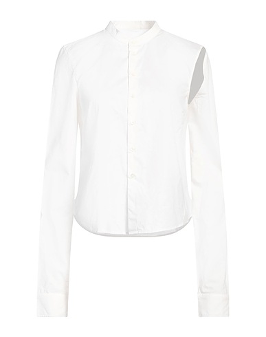 MM6 MAISON MARGIELA Solid colour shirts & blouses White 100% Cotton