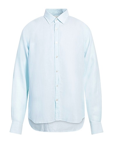 KOIKE Striped shirt Sky blue 100% Cotton