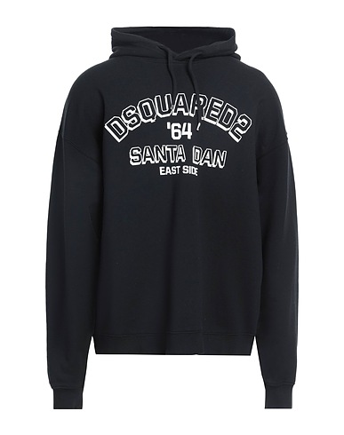 DSQUARED2 スウェット ブラック コットン 100% / ポリウレタン