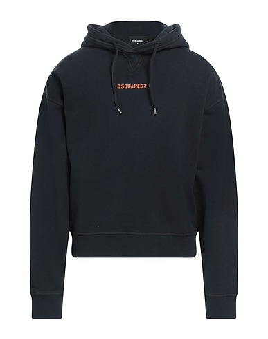 DSQUARED2 Hooded track jacket  Black 100% Cotton