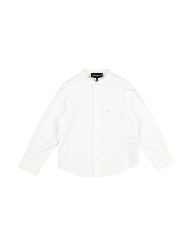 EMPORIO ARMANI Solid colour shirt 100% Cotton