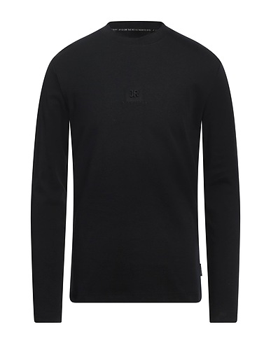 JOHN RICHMOND Basic T-Shirt Black 100% Cotton