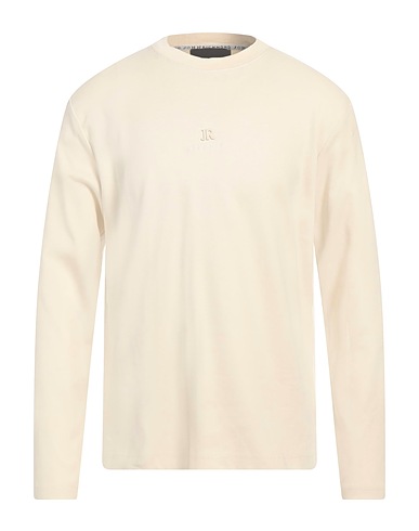 JOHN RICHMOND Basic T-Shirt Beige 100% Cotton