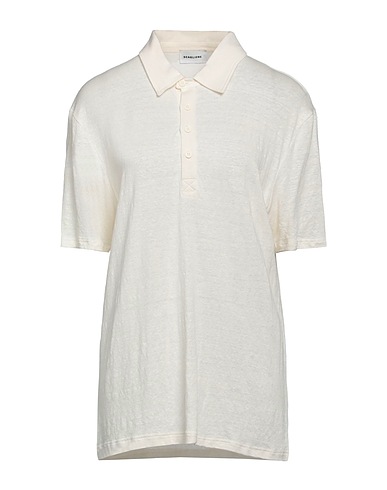 SCAGLIONE Polo shirt 96% Linen, 4% Elastane