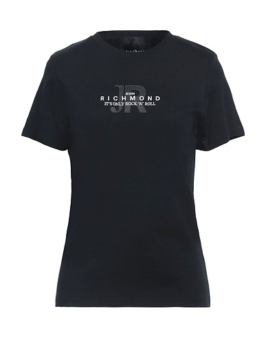 JOHN RICHMOND T-shirt Black 100% Cotton