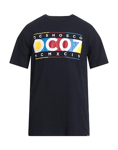 DC SHOES T-shirt Midnight blue 100% Cotton