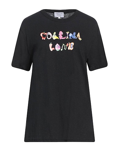 COLLINA STRADA T-shirt Charcoal 60% Hemp, 40% Organic cotton