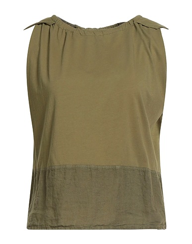 DEHA Top Military green 100% Paper, Linen