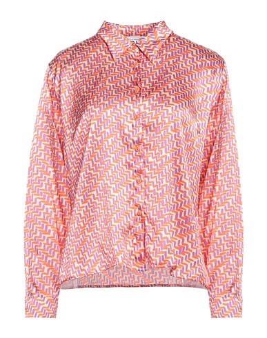 NIŪ Camicie  e bluse fantasia Salmone 92% Seta, 8% Elastan