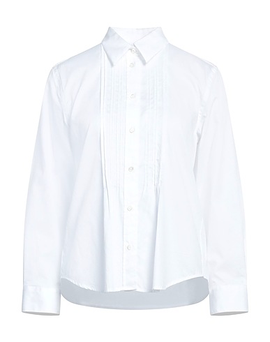 ASPESI Camicie e bluse tinta unita Bianco 100% Cotone