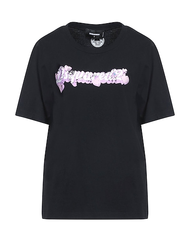 DSQUARED2 T-shirt Nero 100% Cotone