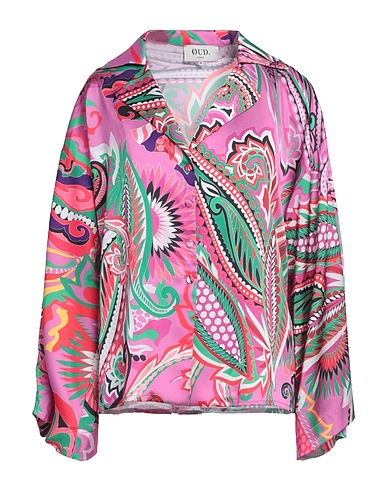 ØUD. Paris Patterned shirts & blouses Mauve 100% Polyester