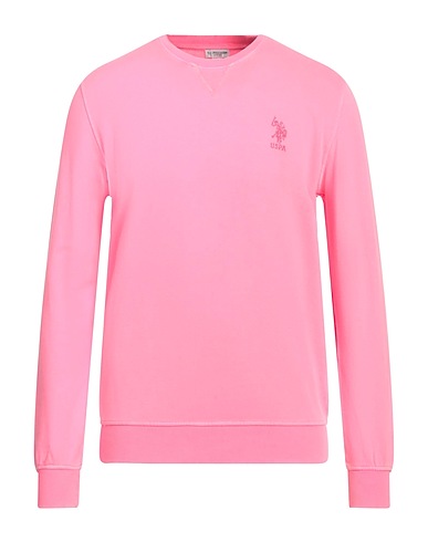U.S.POLO ASSN. Sweatshirt Fuchsia 100% Cotton