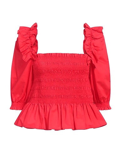 LIU •JO Top Red 100% Cotton