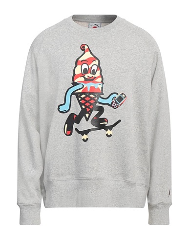 ICECREAM by BILLIONAIRE BOYS CLUB Sweatshirt Grau 100% Baumwolle