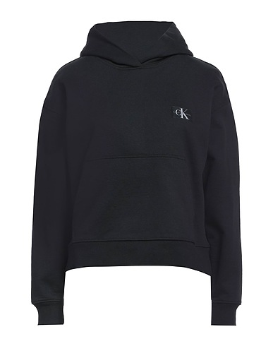 CALVIN KLEIN JEANS Hoodie Schwarz 100% Baumwolle