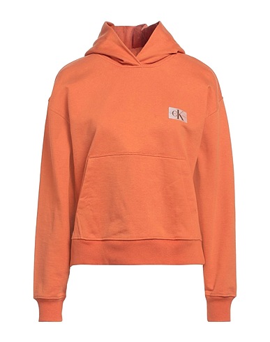 CALVIN KLEIN JEANS Hooded track jacket  Mandarin 100% Cotton