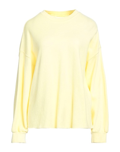 XíRENA Felpa Giallo pastello 50% Poliestere, 35% Bambù, 15% Cotone
