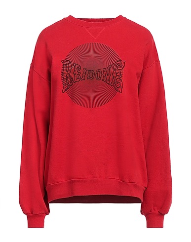 RE/DONE Sweatshirt Red 100% Cotton