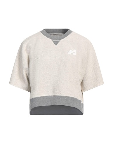 AUTRY Sweatshirt Ivory 92% Cotton, 8% Viscose, Elastane