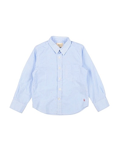 BELLEROSE Camicia fantasia Blu chiaro 100% Cotone