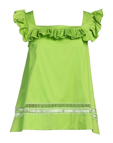MILVA MI Top Light green 98% Cotton, 2% Elastane