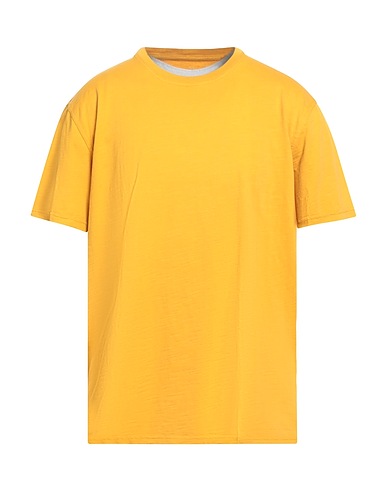 BL'KER T-shirt Giallo ocra 100% Cotone