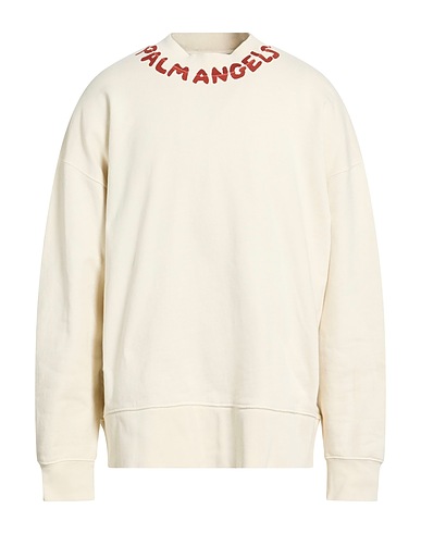 PALM ANGELS Sweatshirts BEIGE 100% Cotton