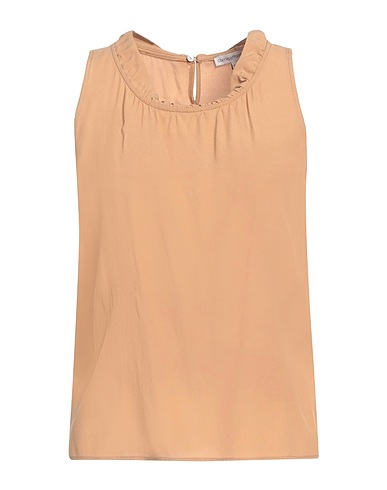 CAMICETTASNOB Top Cammello 100% Viscosa