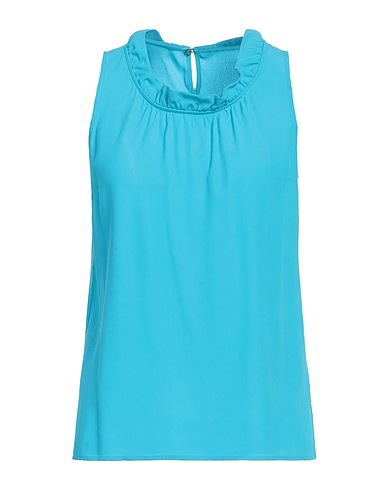 CAMICETTASNOB Top Azzurro 100% Viscosa