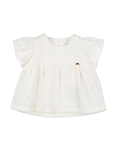 TRUSSARDI JUNIOR Top Off white 100% Cotton
