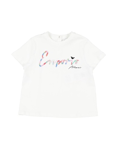 EMPORIO ARMANI T-shirt Bianco 100% Cotone